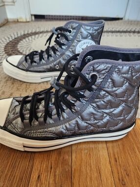 Converse Gray High-Top Sneakers